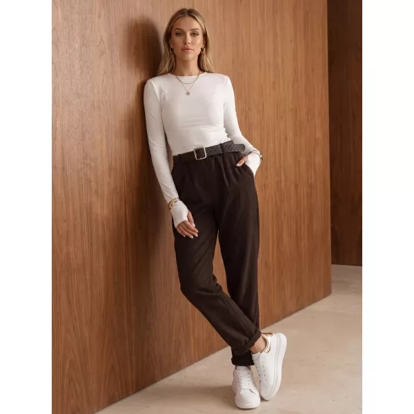  Damenhosen DSTREET 1 UY3189 BRAUN 