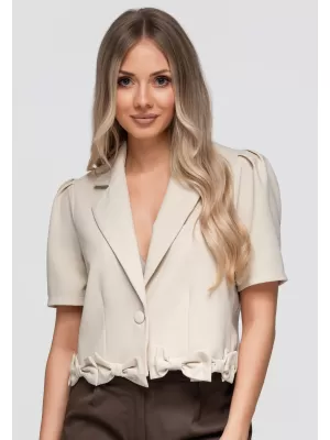 Damenjacke OMBRE OW-BL-E0002 BEIGE