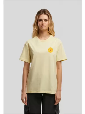 Damen-T-Shirt URBAN CLASSICS TB9011-03660 SANFTES GELB