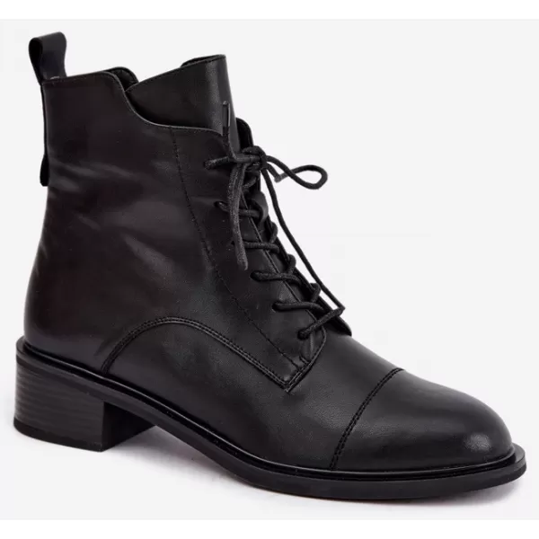  Damen-Stiefeletten BOTO 25BT24-9234 SCHWARZ 