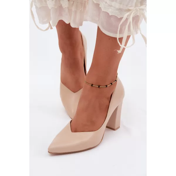  Damenpumps ZAZOO 853 BEIGE 