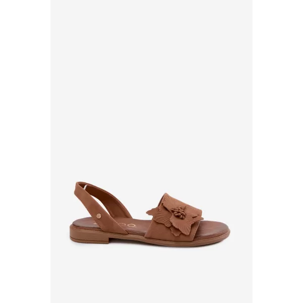  Damensandalen ZAZOO 40471 BRAUN 