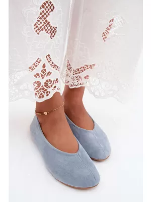 Ballerinas für Damen BOTO JH581 BLAU