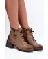 Damen-Stiefeletten BOTO ASA301-1 BRAUN