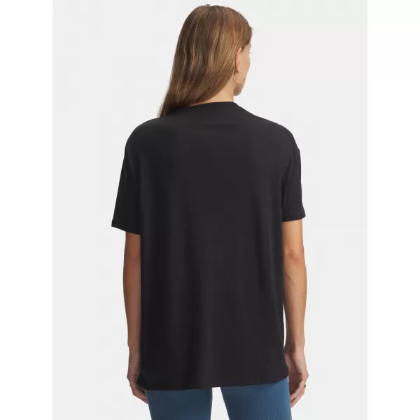  Damen-T-Shirt UNDER ARMOUR RIVAL OS CAMPUS TEE 6007883-001 SCHWARZ 