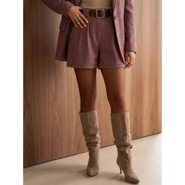  Damen-Shorts DSTREET SY0598 BURGUND 