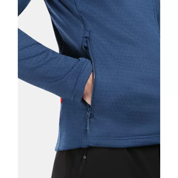  Fleece-Sweatshirt für Herren KILPI SEVELEN-M 1M0202KI DUNKELBLAU 