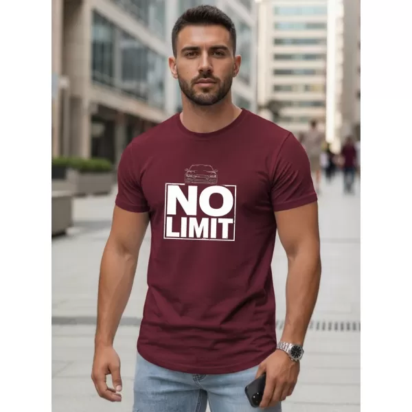  Herren-T-Shirt DSTREET NX0129R-BU BURGUND 