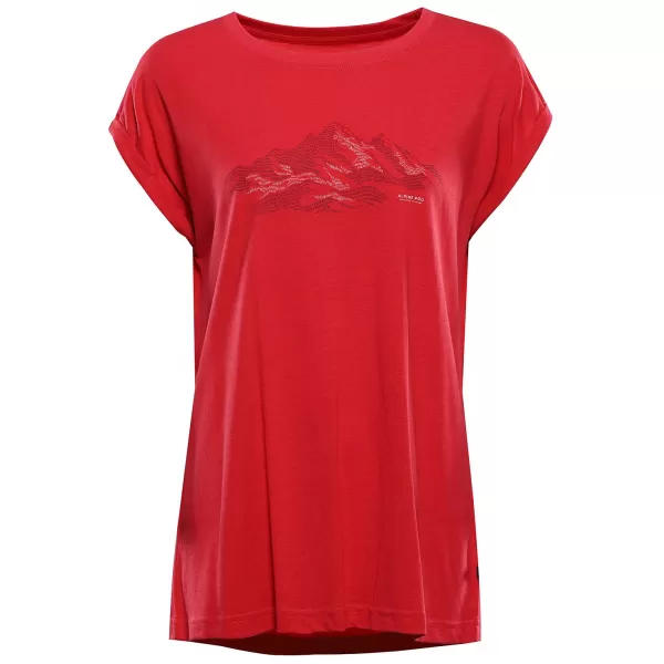  Outdoor-Shirt für Damen ALPINE PRO NOGERA 2 HIMBEER-PC-VARIANTE 