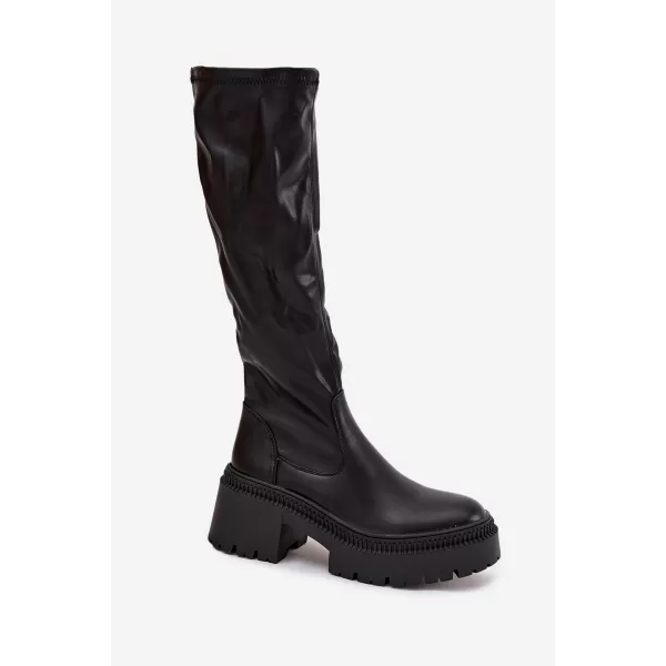  Damenstiefel BOTO 9671A SCHWARZ 