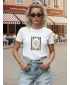 Damen-T-Shirt DSTREET NX8043RY-WH WEIß