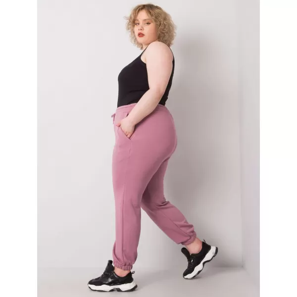  Damen-Jogginghose BASIC FEEL GOOD RV-DR-6331.86 DUNKELROSA 