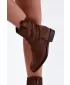 Damen-Stiefeletten S.BARSKI HY62-8125 SCHOKOLADE