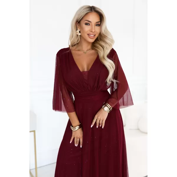  Damenkleid NUMOCO 654-6 ROTWEIN 