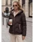 Damenjacke DSTREET TY5944 BRAUN