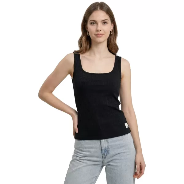  Damen-Tanktop ALPINE PRO OMINA SCHWARZ 