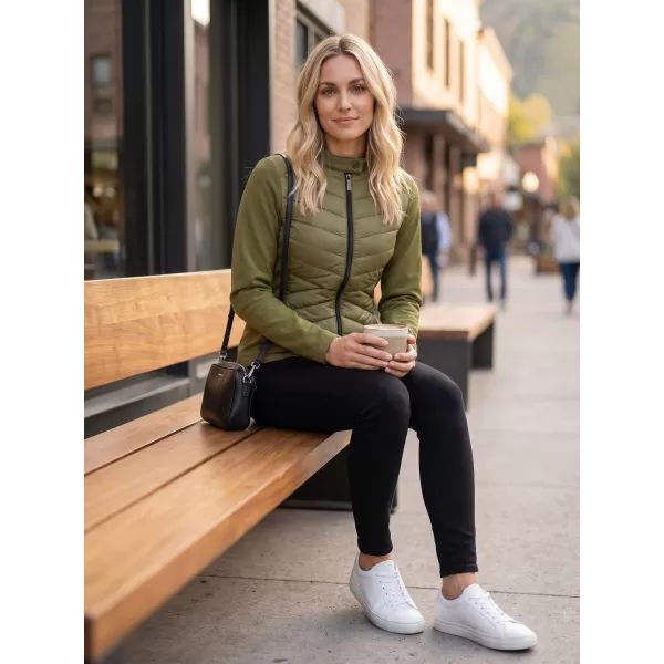  Hybridjacke für Damen MALFINI PREMIUM CROSS 556 AVOCADOGRÜN 