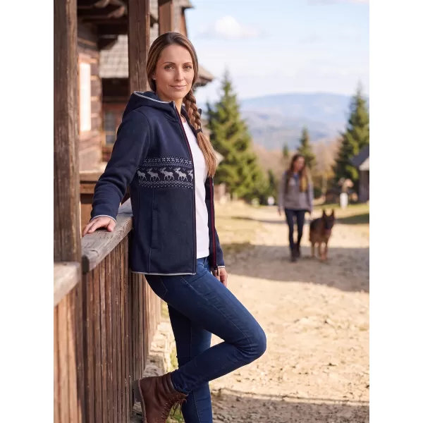 Warmer Damenpullover ALPINE PRO NORESA MONDSCHEIN-OZEAN-VARIANTE PA 