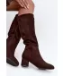 Damenstiefel S.BARSKI HY62-8131 SCHOKOLADE