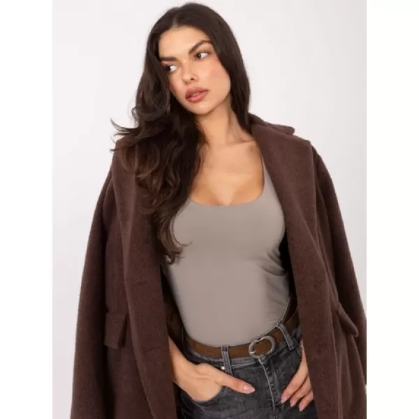  Damenoberteil SUBLEVEL D12099M02803A DUNKELBEIGE 