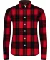 Flanellhemd für Damen NORDBLANC WILLOW NBSSL8371 ROT