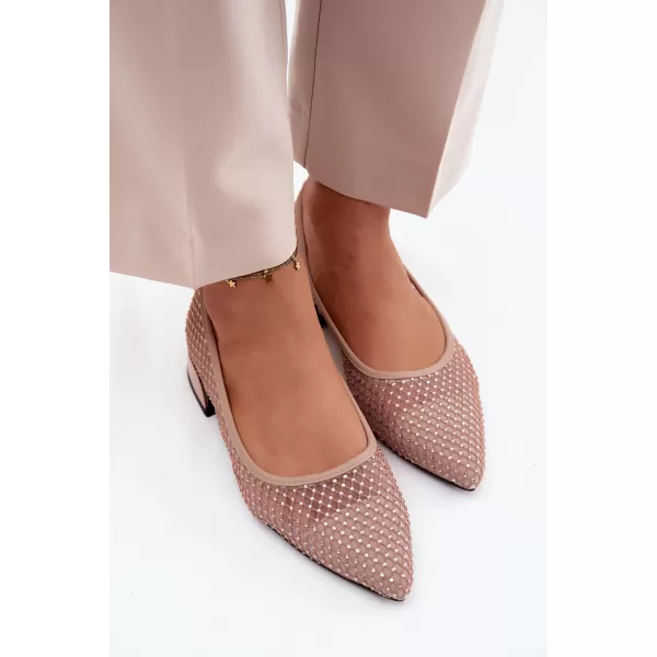  Ballerinas für Damen VINCEZA 62294 BEIGE 