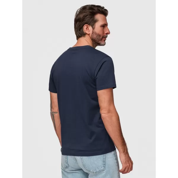  Herren-T-Shirt OMBRE OM-TSPT-0269 MARINEBLAU 
