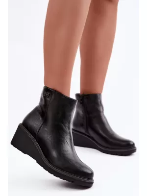 Damen-Stiefeletten BOTO RMR2510-2 SCHWARZ
