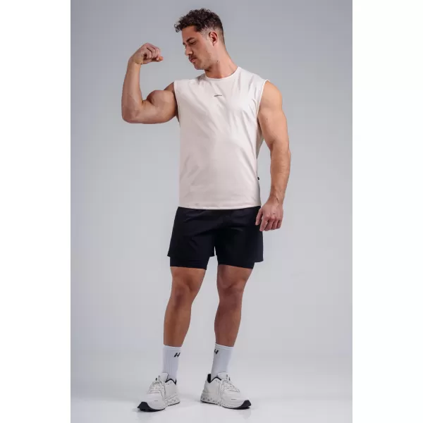  Funktionelles Tanktop NEBBIA PRIMAL 874 CREME 