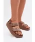 Damensandalen BIG STAR SHOES TT274A035 BRAUN/BEIGE