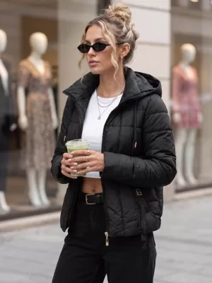 Damenjacke DSTREET TY5857 SCHWARZ