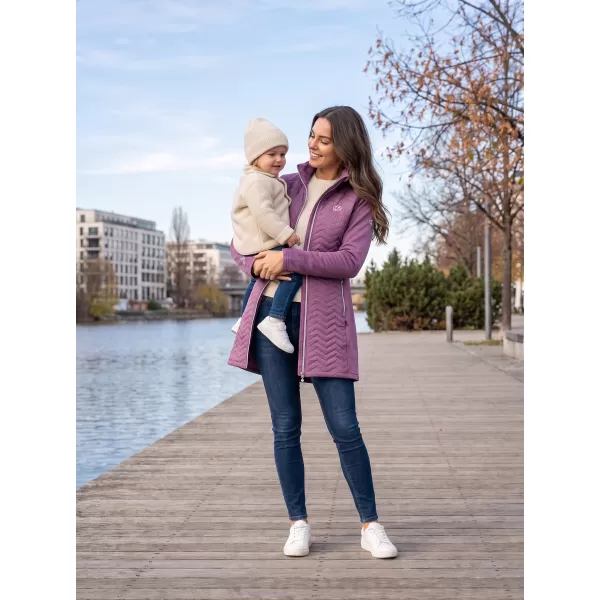  Hybridmantel für Damen ALTISPORT IRYSA LILA 