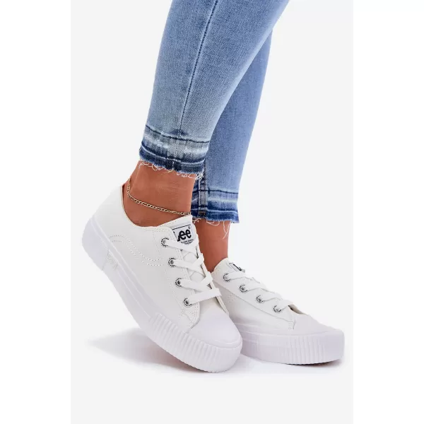  Damen-Sneaker LEE 50261002.1FG WEIß 