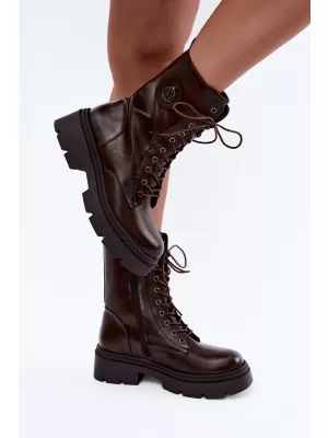 Damenschuhe BOTO DA201P BRAUN