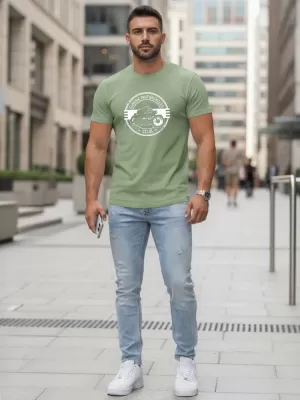 Herren-T-Shirt DSTREET NX5088R HELLGRÜN