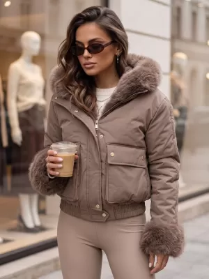 Damenjacke DSTREET TY5997 FANGO