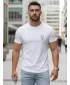 Herren-T-Shirt DSTREET NX0137R-WH WEIß