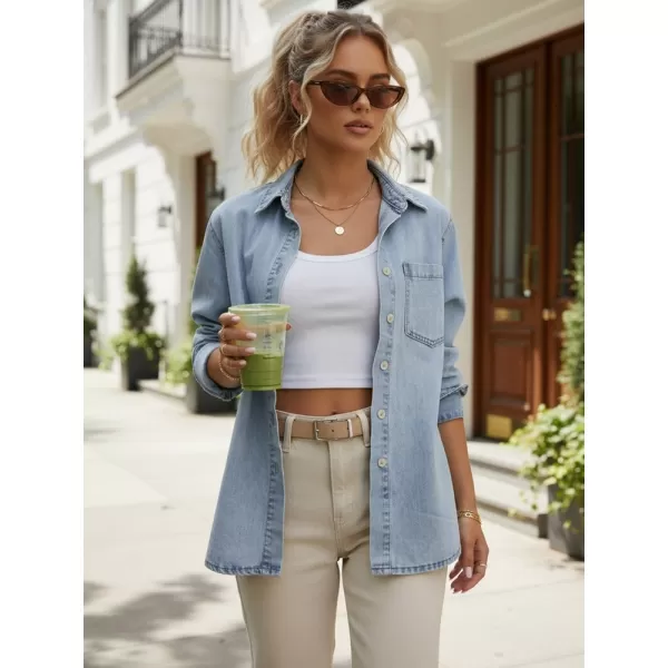  Damenhemd DSTREET DY0490 BLAU 