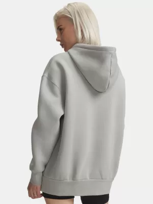 Damen-Sweatshirt UNDER ARMOUR ICON FLEECE OS HOODIE 1379495-069 GRAU