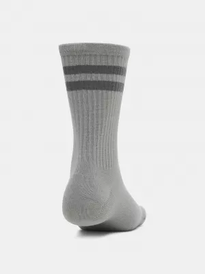 Socken UNDER ARMOUR ESSENTIAL 6PK CREW 1387058-069 GRAU