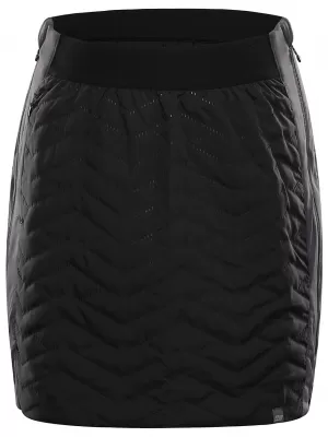Isolierter Rock für Damen ALPINE PRO LOLLA 3 SCHWARZ