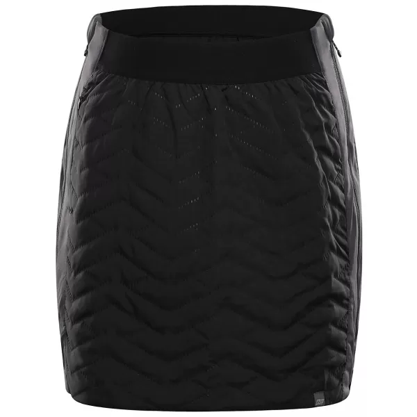  Isolierter Rock für Damen ALPINE PRO LOLLA 3 SCHWARZ 