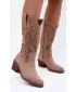 Damenstiefel S.BARSKI HY62-8126 BEIGE