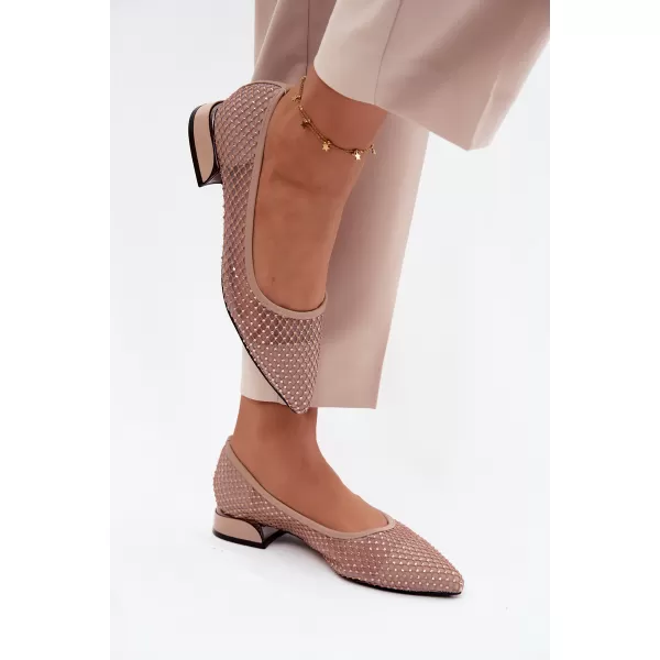  Ballerinas für Damen VINCEZA 62294 BEIGE 
