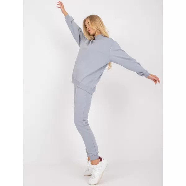  Damen-Sweatshirt BASIC FEEL GOOD AP-BL-A-R001 GRAU 