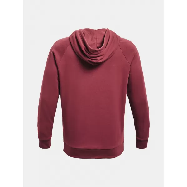  Herren-Sweatshirt UNDER ARMOUR RIVAL FLEECE BIG LOGO HD 1357093-652 ROT 