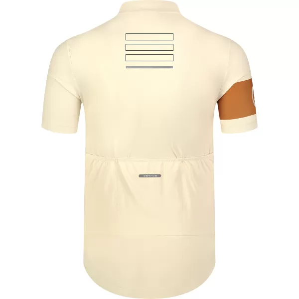  Herren-Radtrikot NORDBLANC CAMEL NBSMF8079 BEIGE 