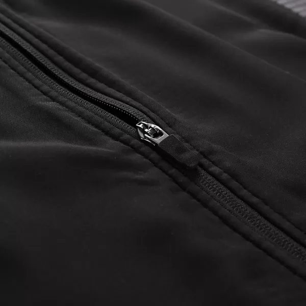 Sportliches, ultraleichtes Herren-Sweatshirt ALPINE PRO ZOLL SCHWARZ 
