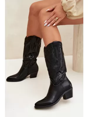 Damenstiefel BOTO 2559A SCHWARZ