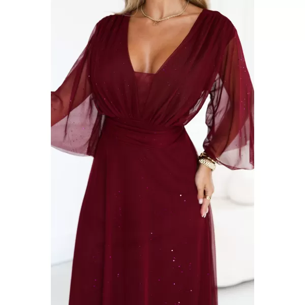  Damenkleid NUMOCO 654-6 ROTWEIN 